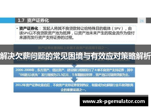解决欠薪问题的常见困境与有效应对策略解析