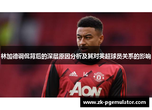 林加德调侃背后的深层原因分析及其对英超球员关系的影响