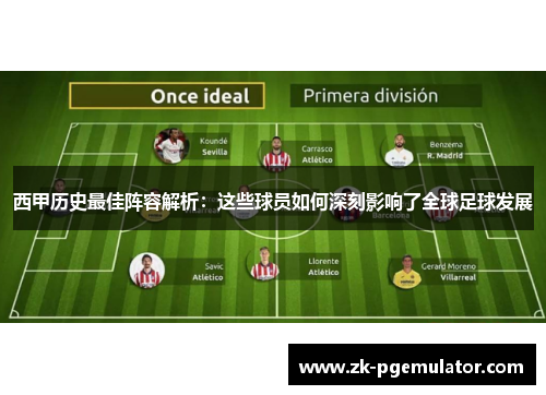 西甲历史最佳阵容解析：这些球员如何深刻影响了全球足球发展